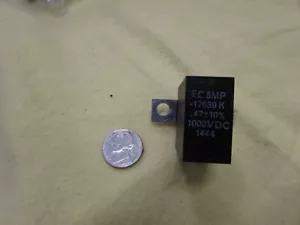 Condensador de polipropileno EC5MP -17639K, .47 10% 1000 VDC, NUEVO DE LOTE, M7 - Imagen 1 de 5