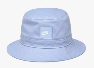 Cappello Nike Air Sportswear Futura $30 lavato secchiello blu marino chiaro taglia L/XL - Foto 1 di 6
