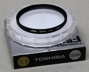 52mm Screw-In Filter TOSHIBA CS CROSS SCREEN STAR EFFECT Made in Japan NOS - Picture 1 of 1