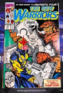 The New Warriors #17 Marvel Comics MCU 1990 Aquí viene Terrax (W137) - Imagen 1 de 3