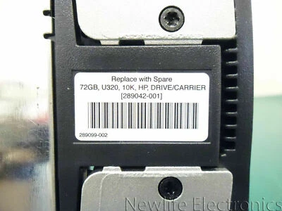 HP 289042-001 72.8GB 10,000 RPM 3.5 in. Ultra320 SCSI HDD 306637-002 BD072863B2 - Image 1 of 4