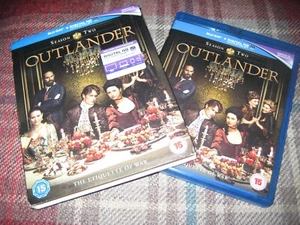 OUTLANDER KOMPLETTE STAFFEL ZWEI SERIE 2 BLU RAY + SCHUBER NEUWERTIG DISCS KOSTENLOSER VERSAND - Bild 1 von 6