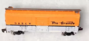 N Scale Bachmann Denver & Rio Grande Western Box Car Metal Wheels - Picture 1 of 5