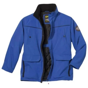 Atlas For MenParka Multitasche Uomo Blu Idrorepellente - XXL - Foto 1 di 1