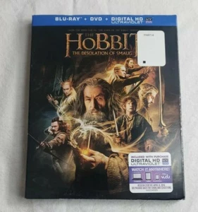 The Hobbit The Desolation of Smaug Bluray/DVD Factory Sealed - Picture 1 of 2