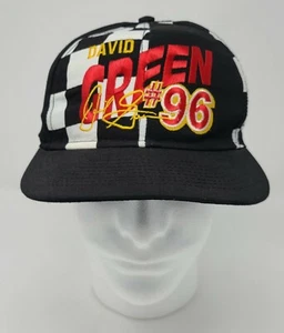 Cat Caterpillar David Green Racing Nascar # 96 Authentic Snapback Hat Cap - Picture 1 of 11