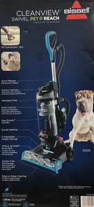BISSELL 3198A CleanView Swivel Pet Reach Upright Vacuum (3198), Blue - Picture 1 of 3
