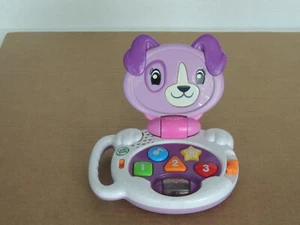 Leap Frog VIOLET Puppy Dog 1 2 3 Electronic Baby Toddler Toy Kids ABC - Picture 1 of 11