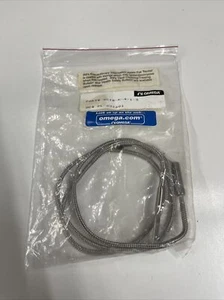 NEW OMEGA XCIB-K-4-1-3 HIGH TEMP INCONEL  CERAMIC FIBER INSULATED THERMOCOUPLES - Picture 1 of 3