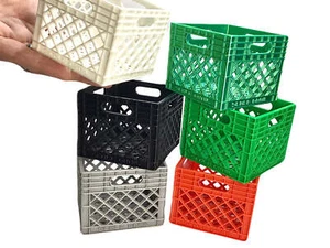 Caja de discos - Réplica de decoración de escritorio miniatura para casa de muñecas escala 1:6 - Imagen 1 de 9