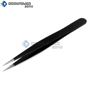 Eyelash Nail Art care Rhinestones Glitter Extension Tweezer Picking Tool Bts-301 - Picture 1 of 3