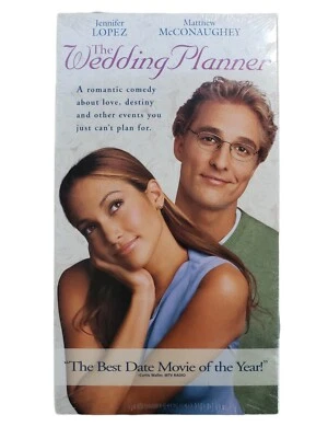Wedding Planner VHS Jennifer Lopez  Matthew Mcconaughey New Sealed - Image 1 of 4