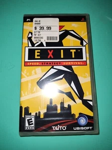 Exit Speed Strategy Survival (Sony PSP, 2006) Complete Factory Sealed Ubisoft - Picture 1 of 4