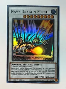 Yugioh Dimension Force Navy Dragon Mech DIFO-EN082 NM/M - Picture 1 of 1