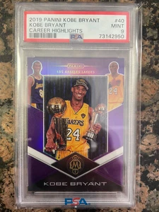 2019 PANINI KOBE BRYANT CAREER HIGH PSA 9 73142950 - Picture 1 of 1