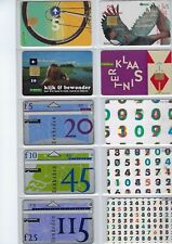 10 assorted cards issued by old telecoms in EU