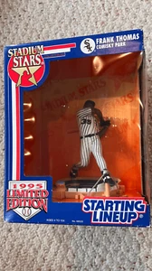 1995 Frank Thomas - White Sox Starting Lineup Stadium Stars Actionfigur - 6 Zoll - Bild 1 von 9