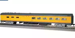 Bachmann 14802 UNION PACIFIC Smooth Side Yellow 85' DINER #3610 w/Lights NIB - Picture 1 of 1
