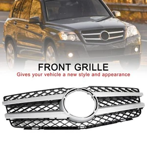 Front Hood Bumper Grill Grille Fit Mercedes Benz GLK X204 GLK350 2010-2012 - Picture 1 of 15