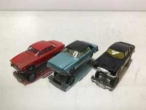 MATCHBOX+HUSKY+CORGI TOYS FORD ZODIAC + ASTON DB6 + JAGUAR -3inch- POOR - 398 - Picture 1 of 6