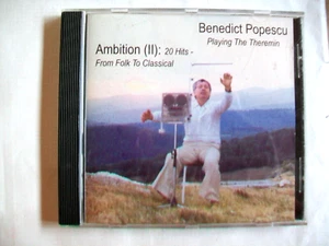 Benedict Popescu: Ambition II, 20 Hits- From Folk to Classical (CD) Theremin - Picture 1 of 3