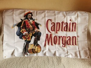 Taller de garaje bandera de capitán Morgan 5 ft x 3 ft - Imagen 1 de 1