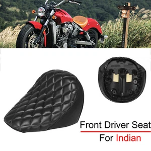 Front Driver Seat For Indian Scout Bobber Sixty/Twenty/ABS Scout Rogue/Sixty - Foto 1 di 12