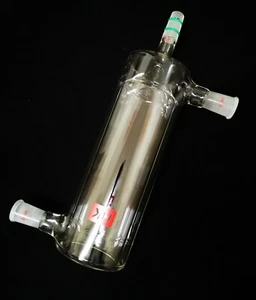 Glass Dry Ice Cold Trap 24/40 with O Ring,O.D/I.D 100/70MM - Picture 1 of 3