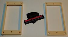 Les Paul Pickup Rings Humbucker Creme Guitar Parts ES Cream Curved Gibson Pick for sale