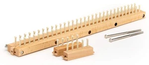 5/8" Gauge Knitting Loom, solid hardwood - Picture 1 of 3