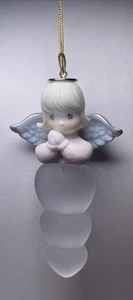 Enesco Precious Moments Angel Icicle 2000 Adorno Colgante Navidad 4" - Imagen 1 de 4