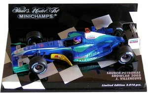 Minichamps Sauber F1 Showcar 2005 - Jacques Villeneuve 1/43 Scale - Picture 1 of 1