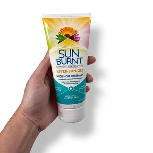 Gel para después del sol Sun Burnt Advanced Sun Recovery 6 oz. Exp: 05/25 sin alcohol nuevo - Imagen 1 de 4