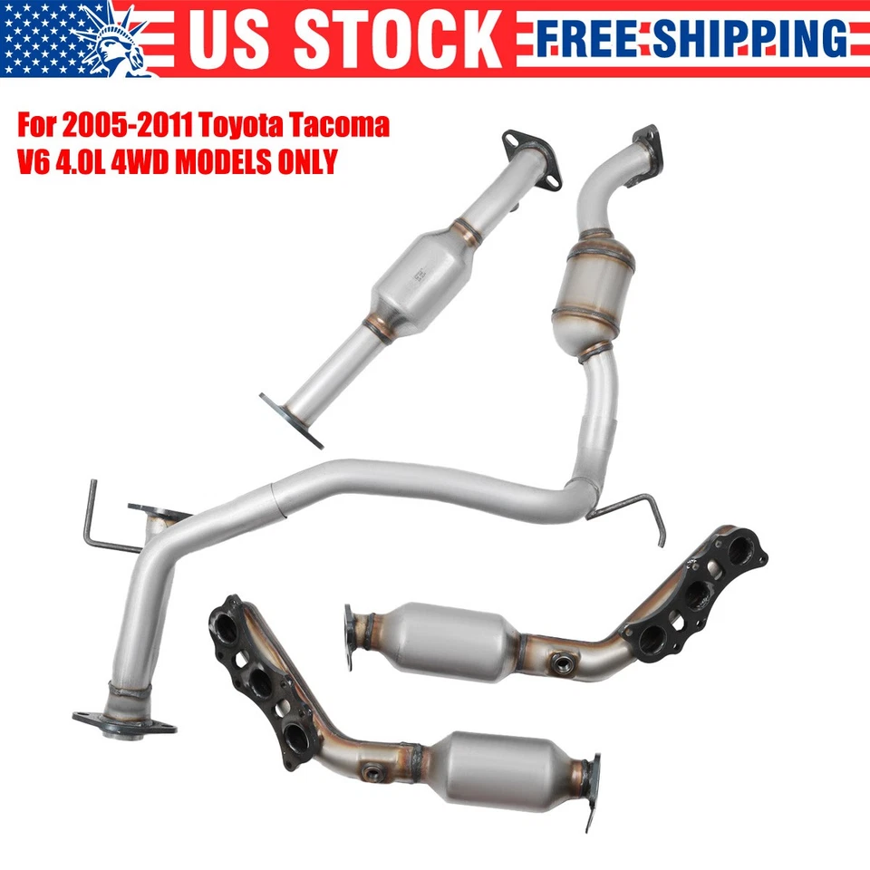 Genuine OEM Catalytic Converter Fit 2005 2006 2007-2011 Toyota Tacoma 4.0L 4WD Foto 1 de 4