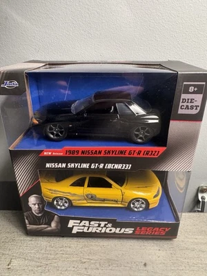 Jada Toys Fast & Furious 1/32 Leon's Nissan Skyline GT-R (BCNR33) 1995 - Image 1 of 2