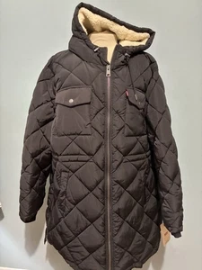 Chaqueta Abrigo Vintage Levis Parka Puffer Nueva con Etiquetas 4x - Imagen 1 de 7