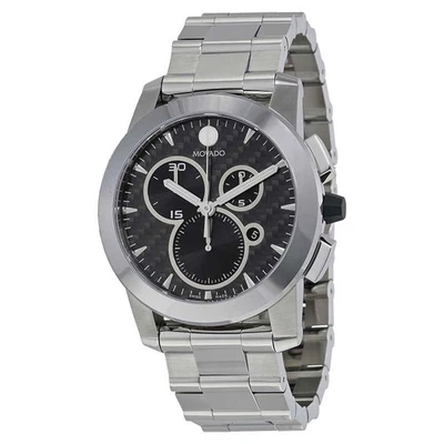 Reloj Hombre Movado Vizio Negro Fibra Carbono Acero Inoxidable 0606551 Foto 1 de 4