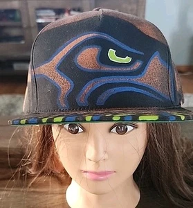 RARO Seattle Seahawks The Classics NFL NUEVO Gorra Snapback Ajustable Multicolor - Imagen 1 de 9