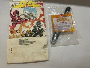 Mighty Morphin Power Rangers Uhr versiegelt in Verpackung, mit McDonalds Happy Meal Tasche - Bild 1 von 12
