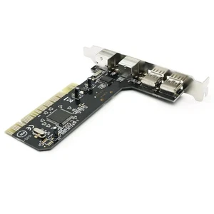 PCI to 2x USB 2.0+ 2x PS2 PS/2 Port For PC Keyboard Mouse Adapter Card Converter - Picture 1 of 8