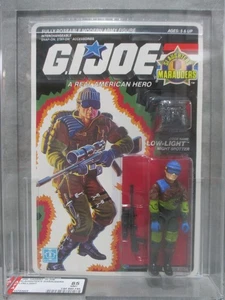 GI Joe LOW-LIGHT Slaughter's Marauders AFA Graded 85 Vintage 1989 MOC - Bild 1 von 6