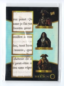 2025 Pieces of the Past Pirates Captain Morgan Blackbeard Kidd TRIPLE RELIC e - Picture 1 of 1