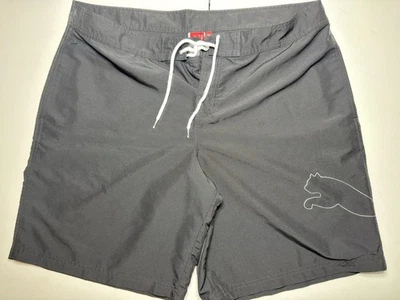 Pantalones Cortos de Tabla Puma Para Hombre Calce Regular 9" Entrepierna Negro Blanco Logo Bolsillos Laterales XXL Foto 1 de 4