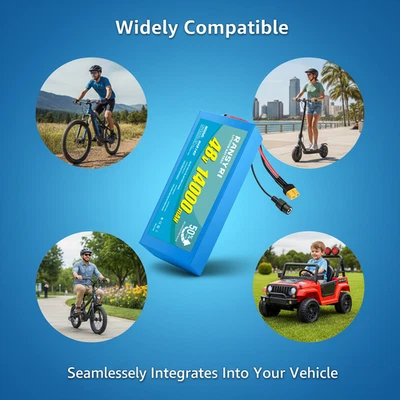 48V 14AH Battery Electric Scooter Battery li-ion lithium battery - Image 1 of 4