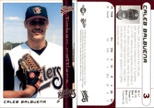 Caleb Balbuena 1999 Multi-Ad Wisconsin Timber Rattlers #3 Card *AutographDen*