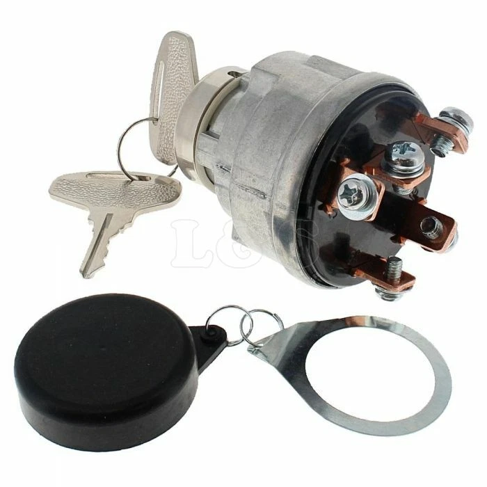 Perkins 3 Position Ignition Switch For Thwaites Dumpers Fitted With A Perkins En