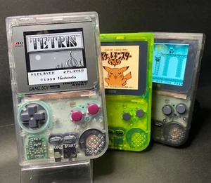 Nintendo Gameboy Pocket with Modern IPS Backlight Screen - Select your colour! - Picture 1 of 46