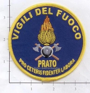 Italy - Vigili Del Fuoco Fire Dept Patch - Prato - Picture 1 of 1