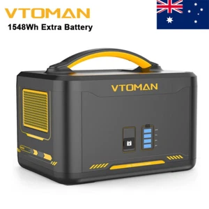 VTOMAN 1548Wh Extra Battery Large Capacity for Jump 1000/1500X Power Station AU - Picture 1 of 7