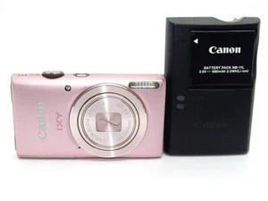 Canon IXY 100F PowerShot ELPH 120 IS IXUS 135 16.0MP 8.0x Pink F/S From Japan - Picture 1 of 7